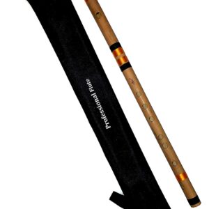 Worldmacs D sharp scale natural medium 7+1 hole  professional bamboo flute