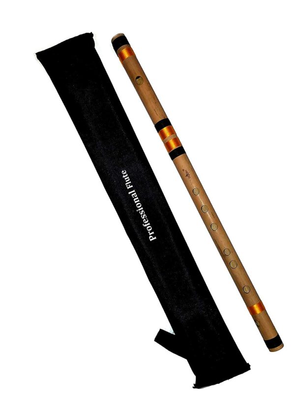 Worldmacs D sharp scale natural medium 7+1 hole  professional bamboo flute