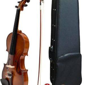 Worldmacs North U.S.A Canadian Maple wood Violin Ebony wood chinrest ,neck & tuning pegs Craftsmanship since 1928