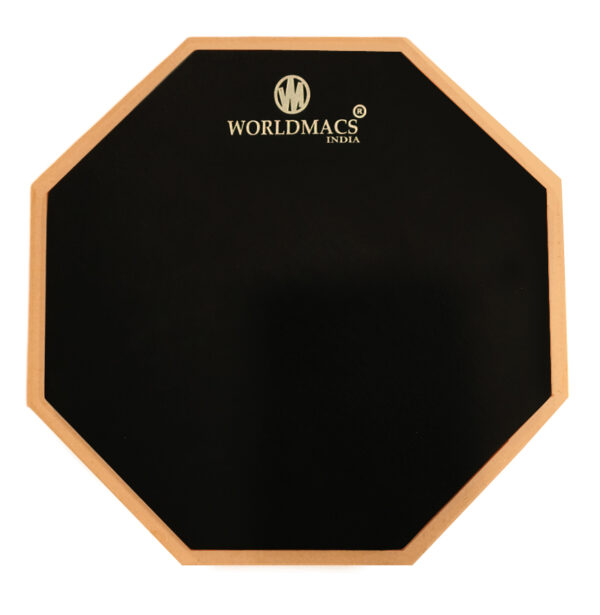 Worldmacs 12 Inches single surface drum practice pad only - Image 3